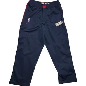Nike NBA Houston Rockets Basketball Rewind 95 Warm Up Pants Men Navy XL